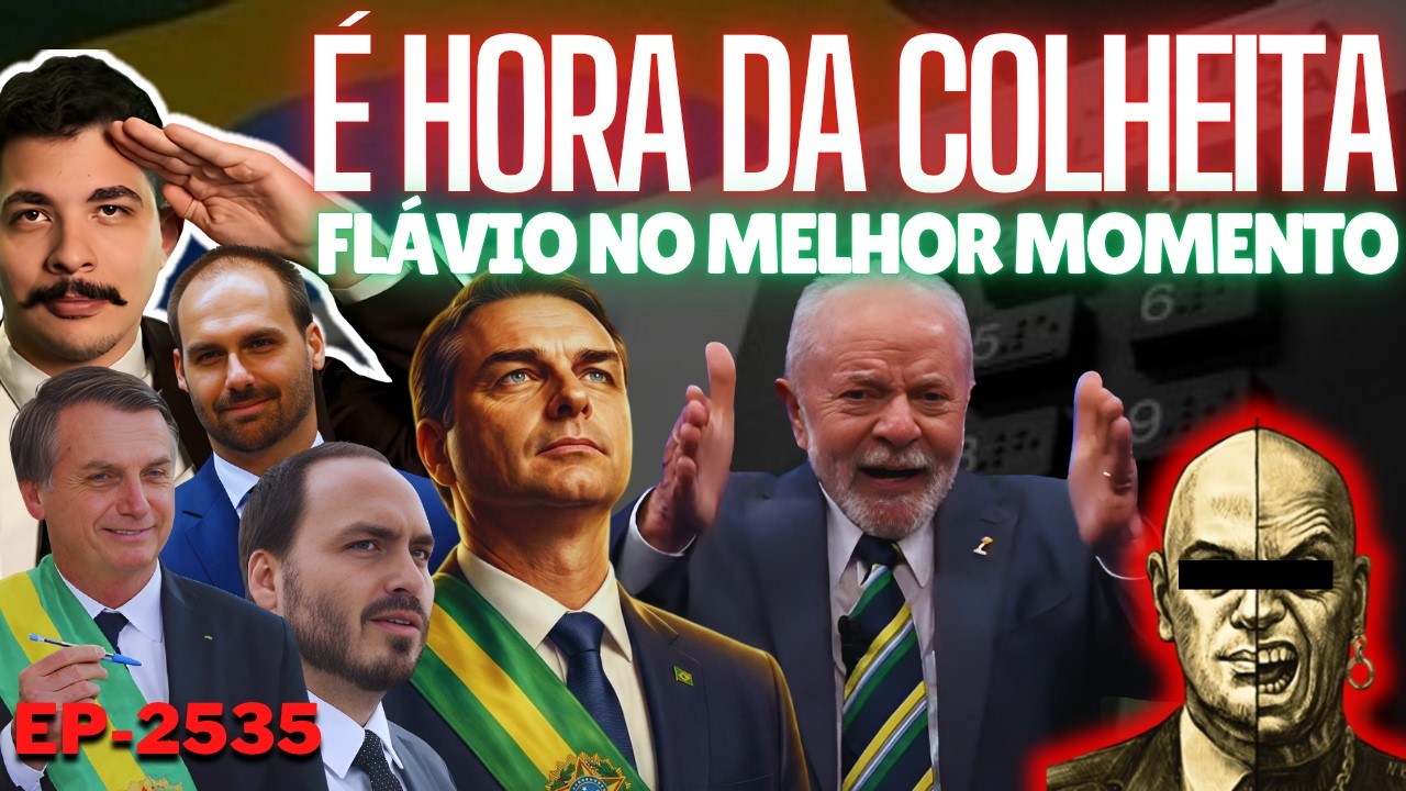 Flávio no MELHOR Momento: Pesquisas e Mídia CONFIRMAM + O Judiciário e Lula COLHERÃO o Que Plantaram