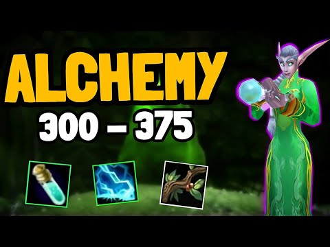 WoW TBC Alchemy Profession Guide 300-375