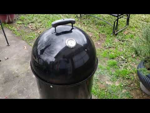 Weber Smokey Mountain 18inch Brisket FIRST LOOK