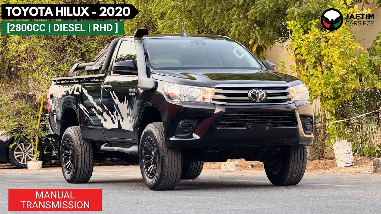 Toyota Hilux SINGLE CABIN | 4X4 SPORTS BAR | 2.8 DIESEL ENGINE | MANUAL TRANSMISSION | AIR SNORKEL video