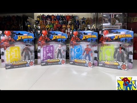 Spider-Man ActionVerse 4.5” Figures Venom Miles Morales Ghost-Spider Marvel Hasbro 2026