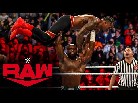 Damian Priest & Street Profits vs. Dolph Ziggler, Robert Roode & Apollo Crews: Raw, Jan. 10, 2022
