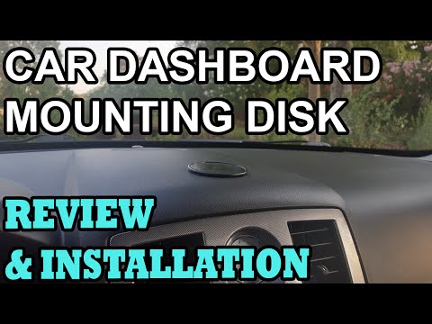 Dashboard Pad Mounting Disk