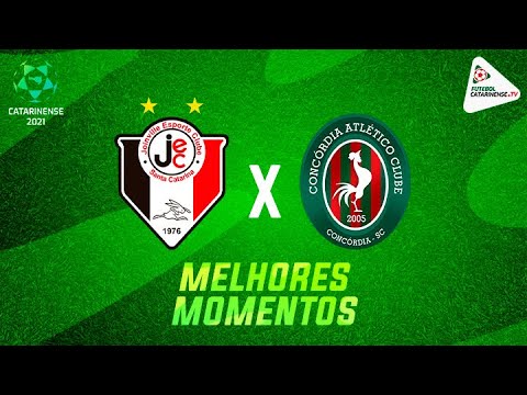 Melhores Momentos: Joinville 1 x 1 Concórdia - Catarinense 2021