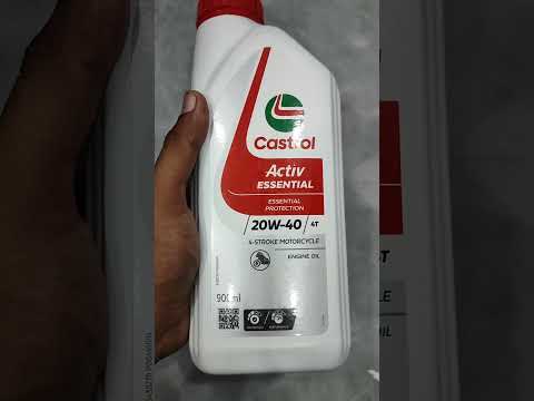 Castrol Activ Essential 20W-40 Motorcycle Engine Oil
