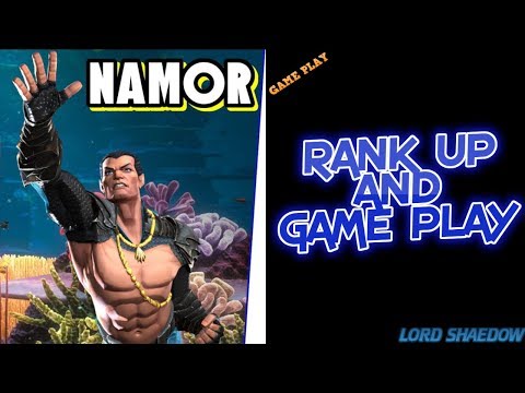 MCOC - Namor Rank Up and Game Play