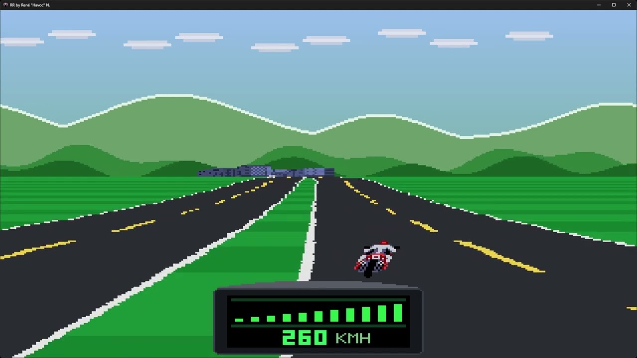 RR - Road Rash-Style Pseudo 3D Engine | March 25, 2026 RR - Road Rash-Style Pseudo 3D Engine | March 25, 2026