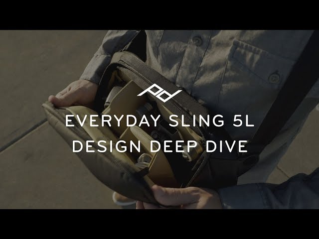 Video teaser for New Everyday Sling 5L - Design Deep Dive