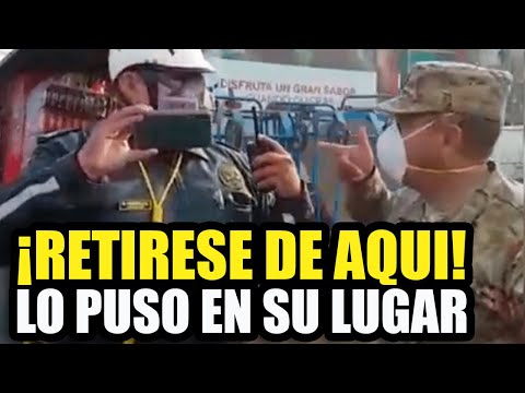 , title : 'MILITAR PONE EN SU LUGAR A POLICIA DE TRANSITO TRAS FALTARLE EL RESPETO'