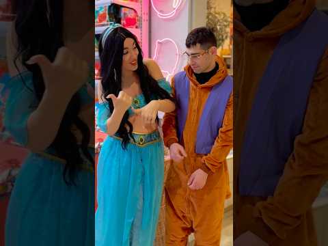 Jasmine asked Abu for a request…😮🤭🤫 (not for kids) #jasminemeyer