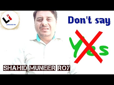 How to say Yes | Different ways to say Yes | Language Inn