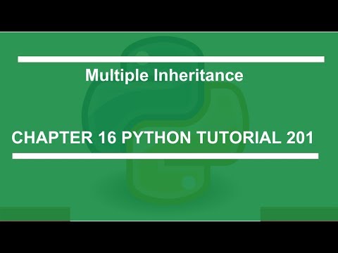 Learn Multiple Inheritance Python tutorial 201 - Mind Luster