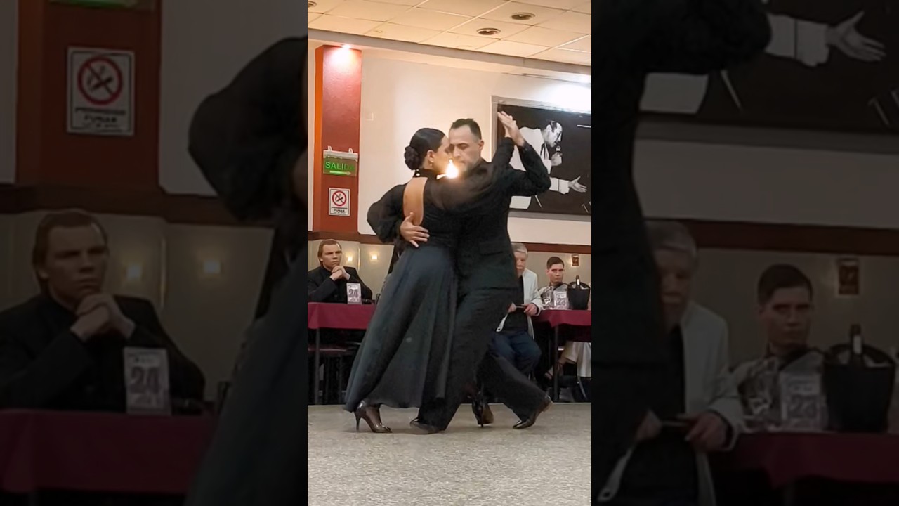 Agustina Juanbelz y Facundo Barrionuevo. Danzarín (Troilo) Milonga La Baldosa 10jul26