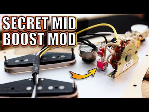 Passive Strat MID Boost MOD : The Phantom Coil™ – No Batteries Required!