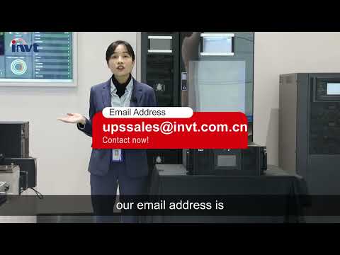 New Product Introduction: HR33 Series 30-40kVA Rack Online UPS | INVT Power