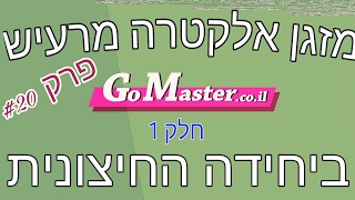 פרק #20 -יחידה חיצונית מרעישה במזגן אלקטרה אינוורטר מיני מרכזי (חלק 1)