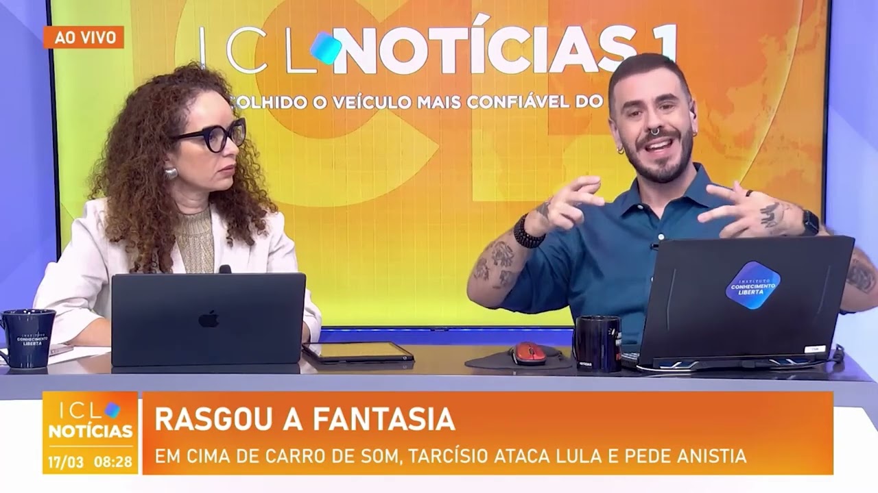 Bolsonaro pede anistia aos presos de 8 de janeiro ao mesmo tempo diz que o ato foi da esquerda.