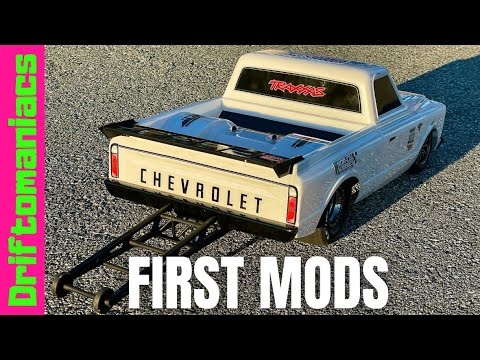 My First Traxxas Slash Drag Mods - Cheap RC Mods!
