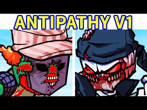 FNF: Antipathy V1 FULL + Cutscenes [Cyclops GF, Antipathy Hank, Tricky] FNF Mod/HARD/Madness Combat