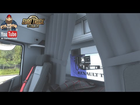 [ETS2 v1.40] CURTAIN MOD for Renault Range T & Evo v1.0