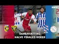 ? Prachtgoals in halve finales KNVB Beker! | Samenvatting Vitesse - VVV en Heerenveen - Ajax
