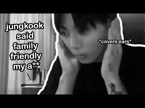 jungkook said "zero f*cks given"