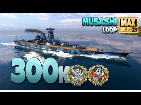Battleship Musashi: Exciting to the end - World of Warships