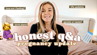 PREGNANCY UPDATE...third trimester Q&A with baby # 2!!🤗🤰🏽♥️🍼