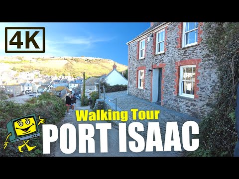 Port Isaac - Cornwall UK - 4K Walking Tour