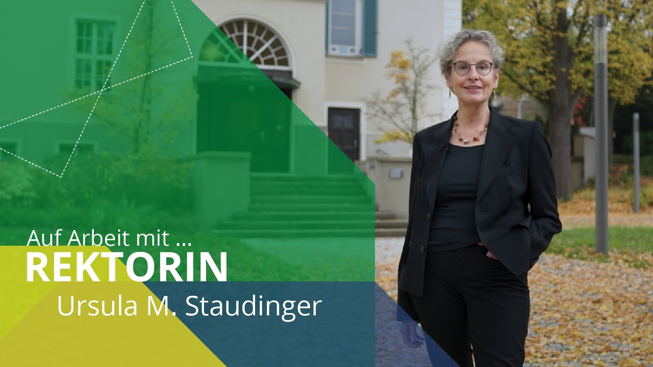 Einblick ins Rektorat der TU Dresden 💡 | Auf Arbeit mit… Rektorin Ursula M. Staudinger