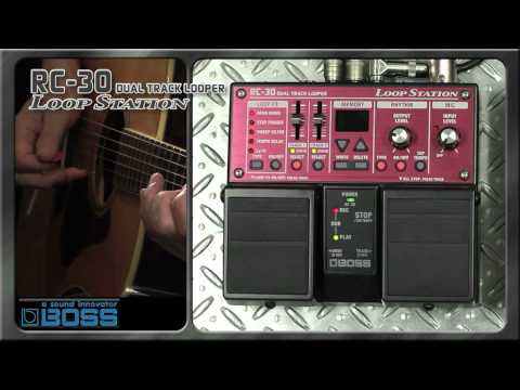 Boss RC-30 Loop Station лупер для гитары купить в Москве в