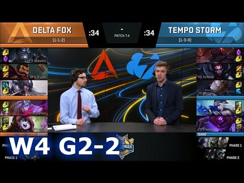 Delta Fox vs Tempo Storm | Game 2 S7 NACS Spring 2017 Week 4 | DFX vs TS G2 1080p