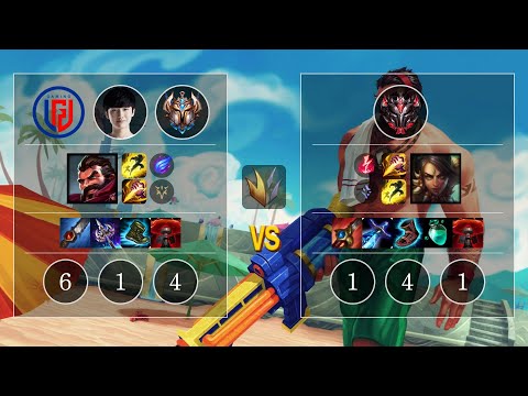 LGD Peanut Graves vs Nidalee Jungle - KR Challenger Patch 10.10