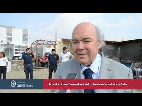 Se conformará un Consejo Provincial de Bomberos Voluntarios en Salta