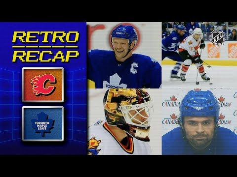 Sundin's dramatic 500th goal | Retro Recap | Flames vs Maple Leafs