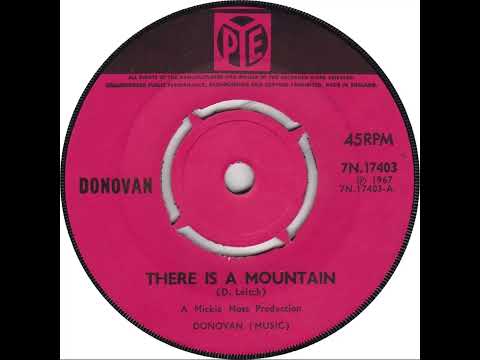UK New Entry 1967 (253) Donovan - There Is A Mountain