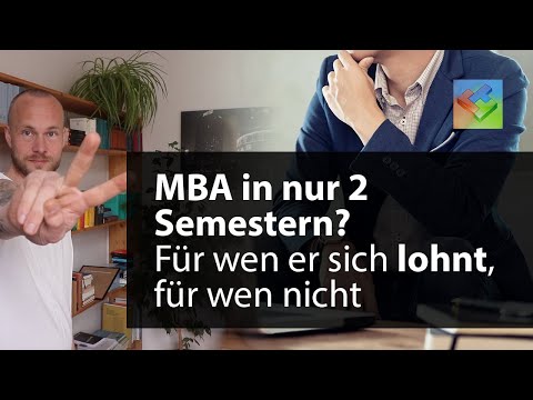 Ist ein MBA in 2 Semestern mit 60 ECTS sinnvoll? Master of Business Administration im Fernstudium
