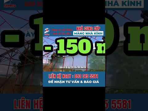 Thi công màng nhà kính trồng rau sạch tại Đà Lạt 