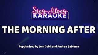 The Morning After — Jem Cubil and Andrea Babierra  [Official Sing-Along Version]
