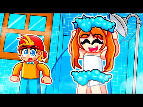 Me Hice DIMINUTO para ESPIAR a Mi Amiga en Roblox Snapchat!