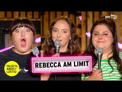 Rebecca Pap testet alle Grenzen | falsch, aber lustig | Teresa Reichl, Theresa Ziegler