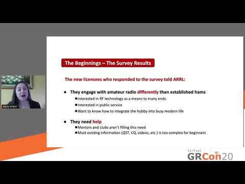 GRCon20 - Keeping Ham Radio Alive and Well: ARRL’s Education Initiatives