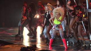 Britney Spears - Femme Fatale Tour (1080p Till The World Ends w/ Nicki Minaj)
