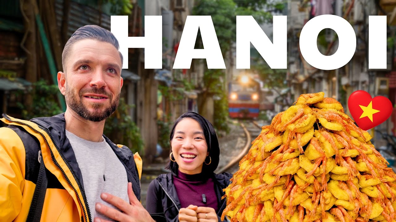 Unique Hanoi STREET FOOD Tour 2026 🇻🇳 Bánh Tôm, Fried Duck and MORE