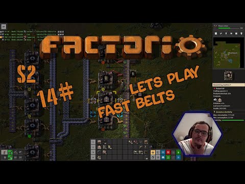 Factorio  | Fast Belts s02e14