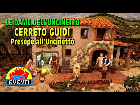 CERRETO GUIDI (FI): Presepe all'Ucinetto - di Sergio Colombini (Video 4K)