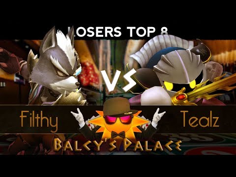 Balcy's Palace - Top 8//Losers Top 8 ft. Filthy Casual (Wolf) VS BCB|Tealz (Meta Knight)
