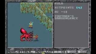 Let's Play "Dark Queen of Krynn" Part 06 - Squid and Anemones!