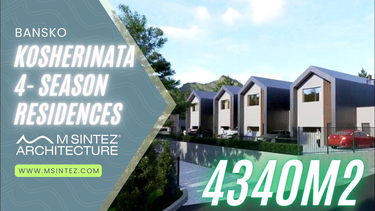 Kosherinata Residences | Eight Contemporary Mountain Homes in Bansko