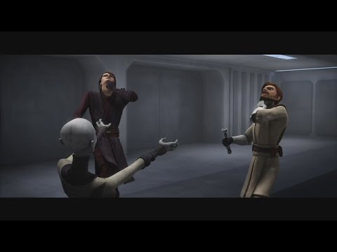 Star Wars: The Clone Wars - Asajj Ventress vs. Anakin & Obi-Wan [1080p]